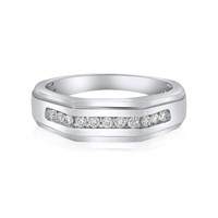 14K WHITE GOLD 0.70CT DIAMOND RING