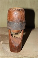 Antique wooden bottle corker