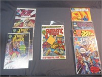 (9) Comic Books - Fantastic Four / Street Fighter