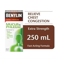 Sealed- Benylin Extra Strength Mucus & Phlegm Syru