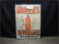 Binder's Beverages Sign