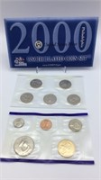 2000 U.S Mint Uncirculated Coin Set Philadelphia