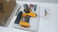 Mini Chainsaw Cordless with Oiler,