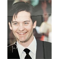 Tobey Maguire signed photo