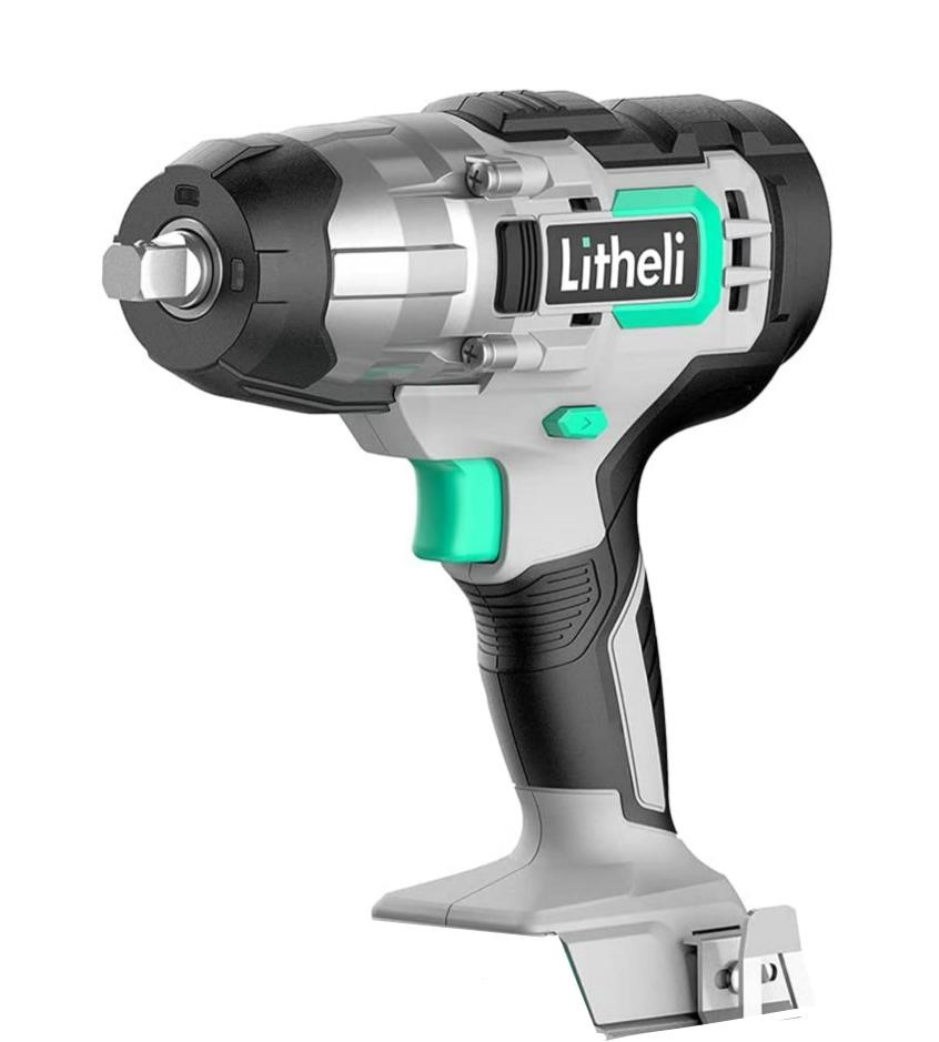 ($85) Litheli Cordless Impact Wrench 20V, 1/2