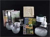 Herb Books, Glass Plates & Bowls, Brain Games