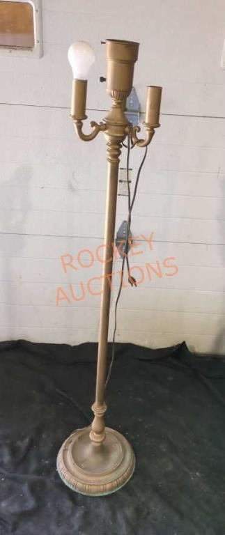 57" tall vintage floor lamp