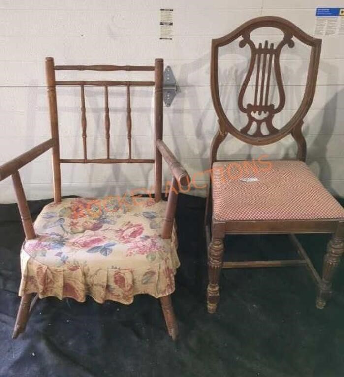 Vintage rocker and chair lot