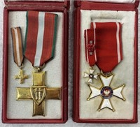 Lot Of 2 Polish Military Medals