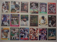 36 diff. 2001 HOF Dave Winfield baseball cards