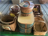 14  various baskets