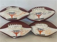 Mini Tx. Longhorns Football Coaches Autographed