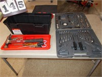 TOOL box and tool lot