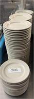 Lot (114) 6" Syscoware Restaurant Bread Plates