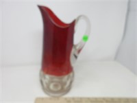 Ruby Red pitcher