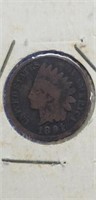 1891 Indian Head Penny