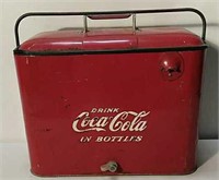 Vintage Coca-Cola Airplane Cooler