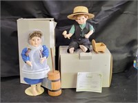 Danbury Mint Samuel & Eliza Dolls