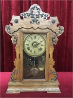Antique Seth Thomas Gingerbread Clock - 1904