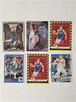 Luka Doncic Lot of 6 Cards