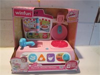 NEW WINFUN MYCOOK KITCHEN TOY SET WITH SOUNDS