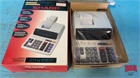 Sharp EL-2607 III Ribbon Printer Calculator