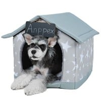 ANPPEX Dog House Indoor, Inside Dog House with Rem