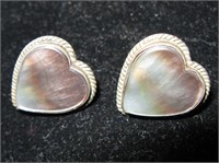 Sterling Silver Heart Earrings