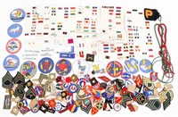 WWII US ARMED FORCES PATCHES & INSIGNIA