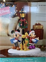 Disney Holiday Carolers W/ Lights & Music