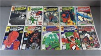 10pc The Amazing Spider-Man #295-314 Comic Books