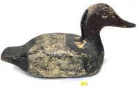 Vintage wooden duck decoy,