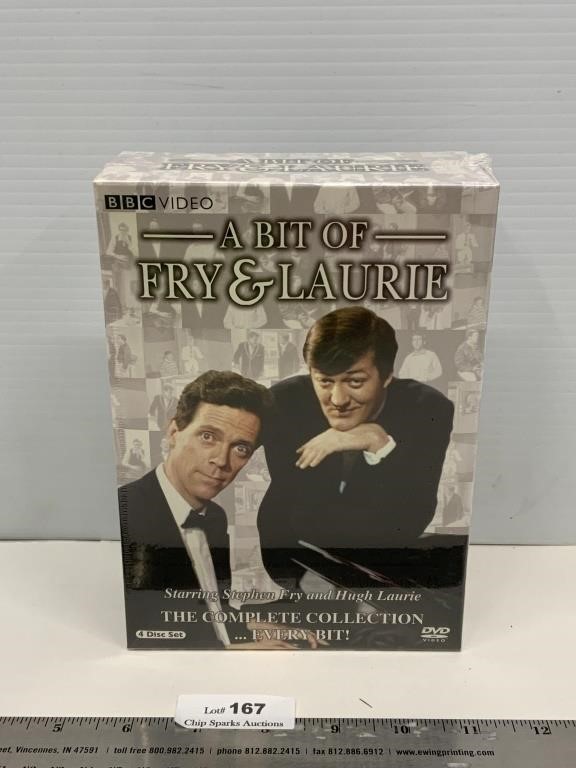 Sealed! A Bit of Fry & Laurie DVD Set