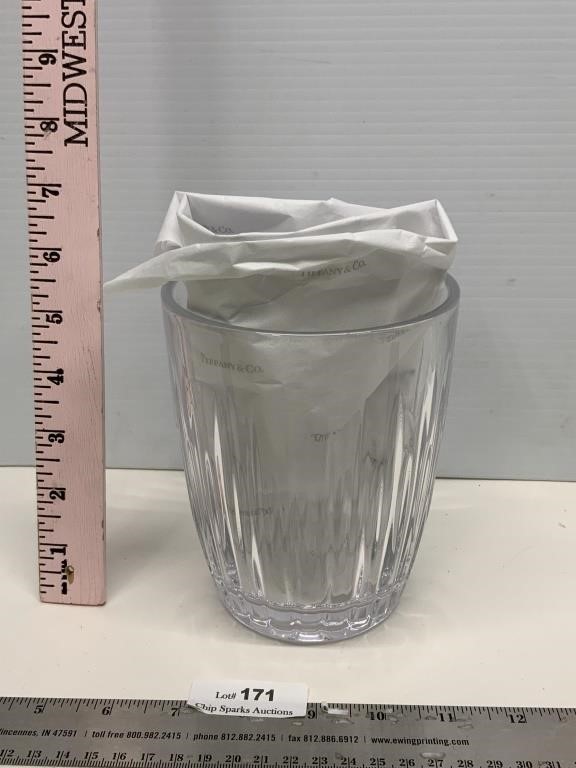 Tiffany & Co.?  Hurricane Crystal Vase