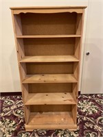 Wood Book Shelf (B)