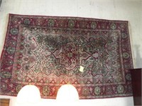 48x80 tight knotted silk wool blend Persian carpet