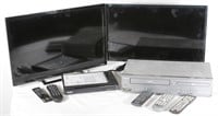 Computer Monitors, DVD, & VCR