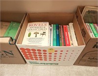 Box of Antique and Reference Books