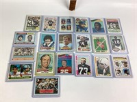 Sport cards including Bob Griese, Charlie