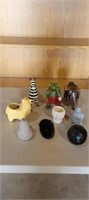 LOT OF CERAMIC DECORS