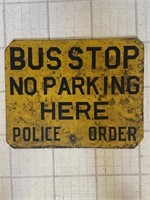 BUS STOP No Parking - Omaha Nebraska