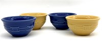 Longaberger Pottery Bowls 4.25” x 2.25”