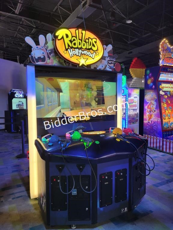 Rabbids Hollywood 4 Player Shooter Arcade