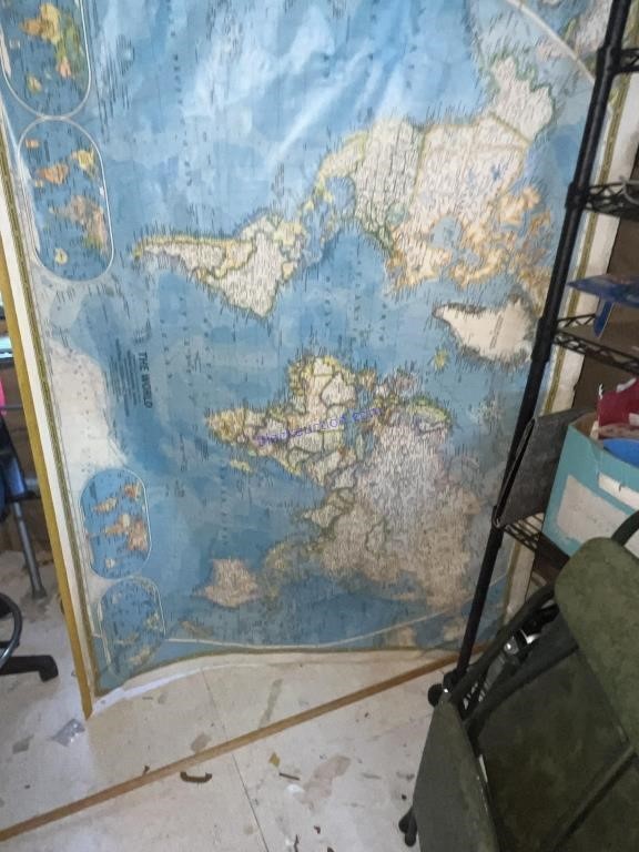 Large map of the world