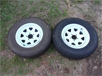 2 Tires - ST 205/75 R15