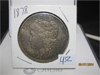 Morgan Silver Dollar 1878