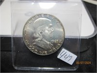 Franklin Half Dollar 1963-D