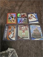 Lot of Football Cards Young, Fournette