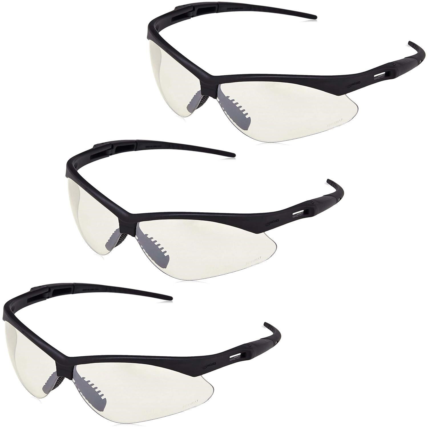 Amazon Basics Anti-Scratch Safety Glasses  3-Count