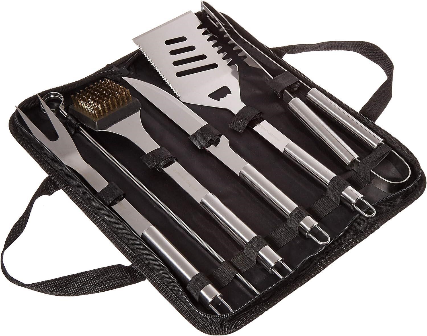 BBQ Grill Tool Set-7 Utensils  Case
